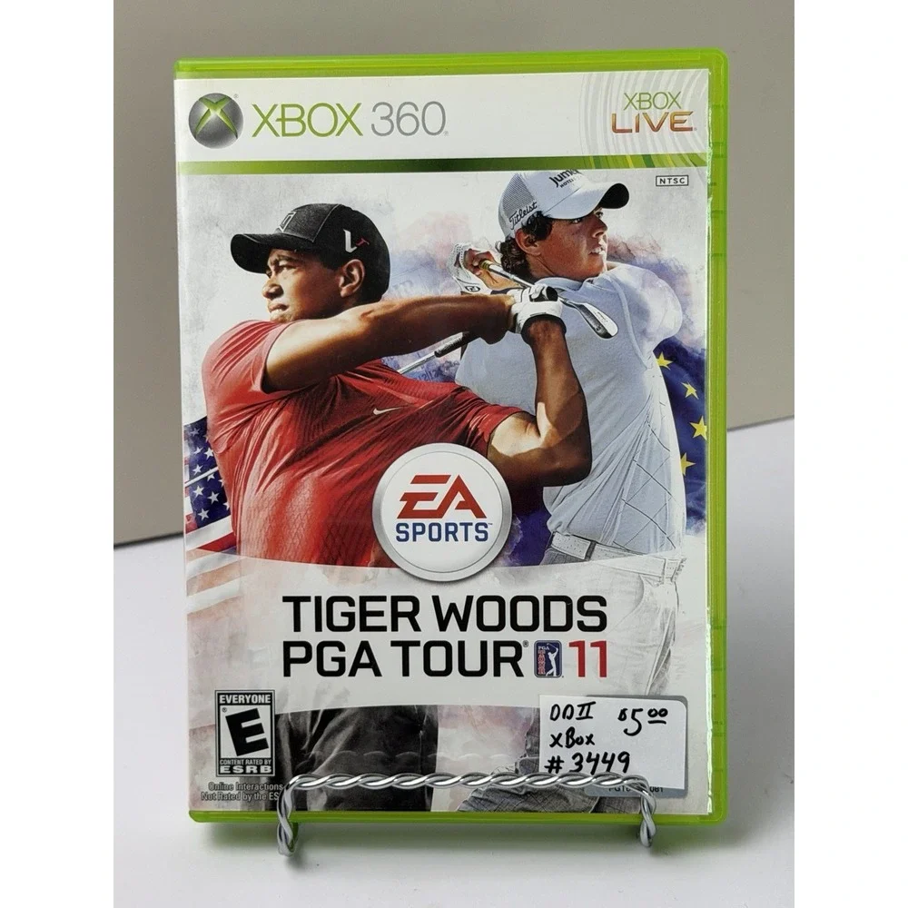 Tiger Woods PGA Tour 11 (Microsoft Xbox 360, 2010) Complete Tested